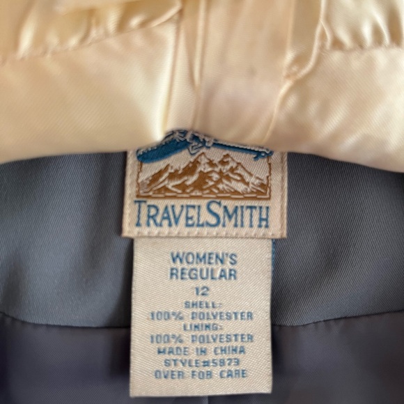 TravelSmith Women's Blue Blazer - Picture 3 of 5